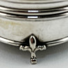 Goldsmiths and Silversmiths Tortoiseshell and Silver Jewellery or Trinket Box