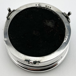 Goldsmiths and Silversmiths Tortoiseshell and Silver Jewellery or Trinket Box
