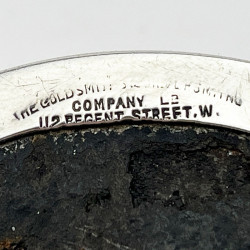 Goldsmiths and Silversmiths Tortoiseshell and Silver Jewellery or Trinket Box