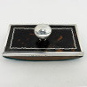 Edwardian Tortoiseshell and Sterling Silver Desk Blotter