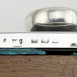 Edwardian Tortoiseshell and Sterling Silver Desk Blotter