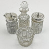 Unusual Victorian Silver Plated Vintage Car Cruet Set