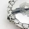 6" Victorian Sterling Silver Salver