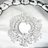 6" Victorian Sterling Silver Salver