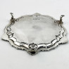 6" Victorian Sterling Silver Salver