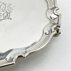 Robert Abercromby Georgian Sterling Silver Salver