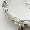 Robert Abercromby Georgian Sterling Silver Salver