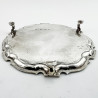 Robert Abercromby Georgian Sterling Silver Salver