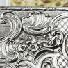 Edwardian Chest Shaped Sterling Silver Jewellery or Trinket Box