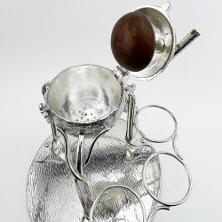 Unusual Hukin & Heath Silver Plated Bar Lemon or Fruit Squeezer