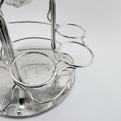 Unusual Hukin & Heath Silver Plated Bar Lemon or Fruit Squeezer