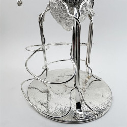 Unusual Hukin & Heath Silver Plated Bar Lemon or Fruit Squeezer