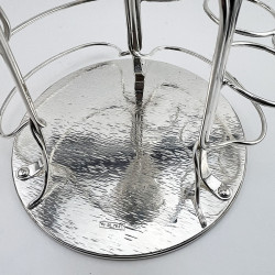 Unusual Hukin & Heath Silver Plated Bar Lemon or Fruit Squeezer