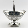 Henry Chawner Georgian Sterling Silver Sugar Basket (1795)