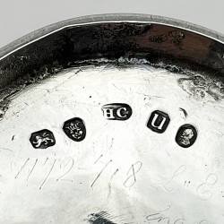 Henry Chawner Georgian Sterling Silver Sugar Basket