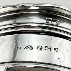 Smart Oval Sterling Silver Jewellery or Trinket Box