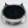 Smart Oval Sterling Silver Jewellery or Trinket Box