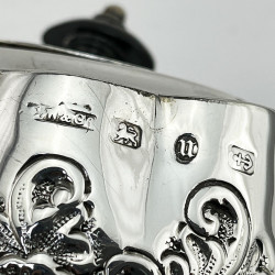 Pretty Late Victorian Sterling Silver Bachelor Teapot