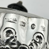 Pretty Late Victorian Sterling Silver Bachelor Teapot