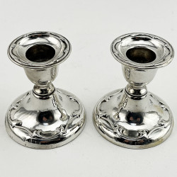 Pair of Edwardian Sterling...