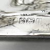 Pair of Edwardian Sterling Silver Dwarf Candlesticks