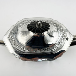 Robert Hennell Georgian Sterling Silver Teapot