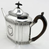 Robert Hennell Georgian Sterling Silver Teapot