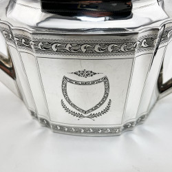 Robert Hennell Georgian Sterling Silver Teapot