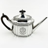 Robert Hennell Georgian Sterling Silver Teapot