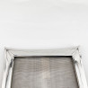 Sterling Silver Photo Frame with a Plain Border and Curved Sides