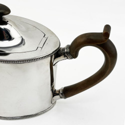 Plain Georgian Sterling Silver Robert Hennell Teapot