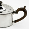 Plain Georgian Sterling Silver Robert Hennell Teapot
