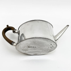 Plain Georgian Sterling Silver Robert Hennell Teapot