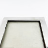 Plain Border Antique Sterling Silver Photo Frame
