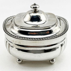 Good Quality and Stylish Sterling Silver Tea Caddy (1928)