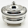 Good Quality and Stylish Sterling Silver Tea Caddy (1928)