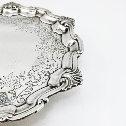 Good Quality Hamilton & Inches Sterling Silver Salver