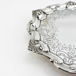 Good Quality Hamilton & Inches Sterling Silver Salver
