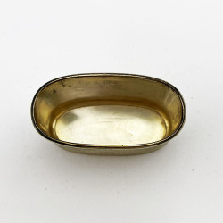 Asprey of London Sterling Silver and Glass Hip Flask