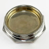 Large Pink Guilloche Enamel and Sterling Silver Dressing Table Jar