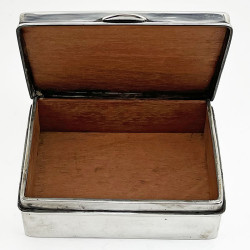Good Quality Antique Chinese Sterling Silver Cigarette or Trinket Box