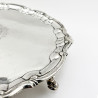 Good Quality George II Sterling Silver Salver