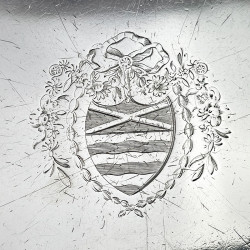 Good Quality George II Sterling Silver Salver