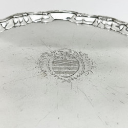 Good Quality George II Sterling Silver Salver