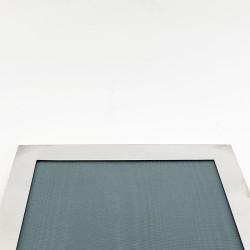 Superb Quality Edwardian Plain Sterling Silver Photo Frame