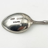 Beautiful Boxed Set of Six Coloured Enamel Tea Spoons