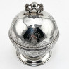 Good Quality Paul Storr George III Sterling Silver Soap Box (1817)