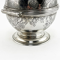 Good Quality Paul Storr George III Sterling Silver Soap Box