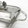 Edwardian 9 Troy Oz Sterling Silver Table Cigar Lighter