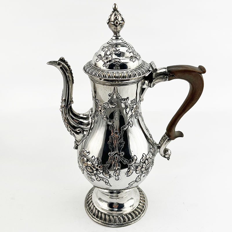 George III Period Old Sheffield Plate Coffee Pot (c.1780)